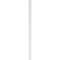Ekena Millwork Fluted PVC Pilaster w/Standard Capital & Base, 4"W x 82"H x 2"P PILP04X082FL01-2 - alternate 2